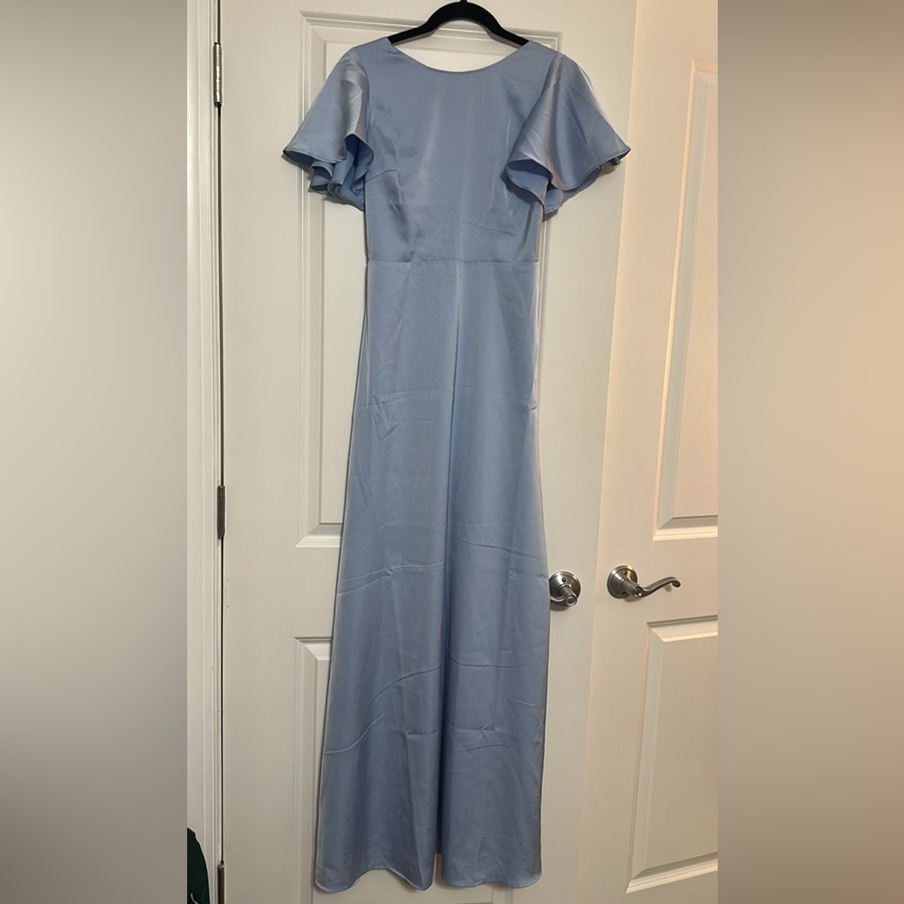 Lulu's Light Blue Maxi Dress